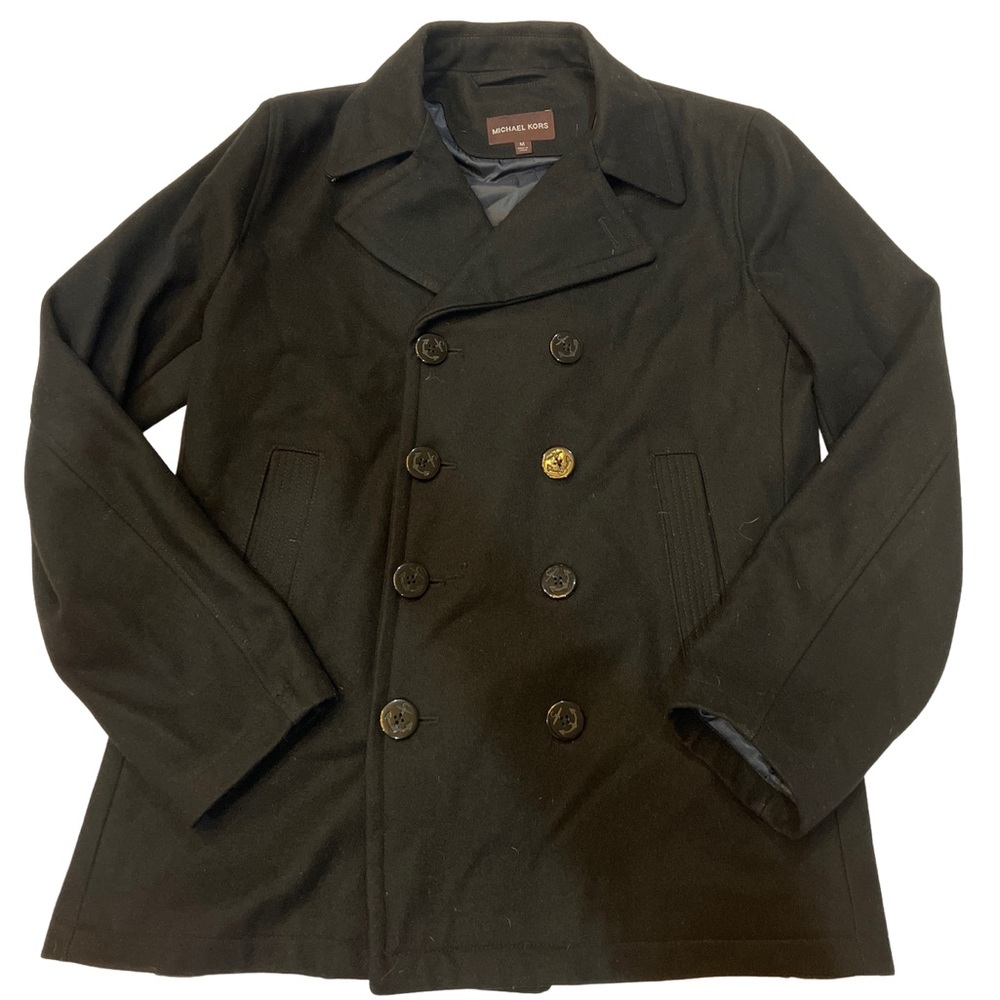 Michael Kors black peacoat size M